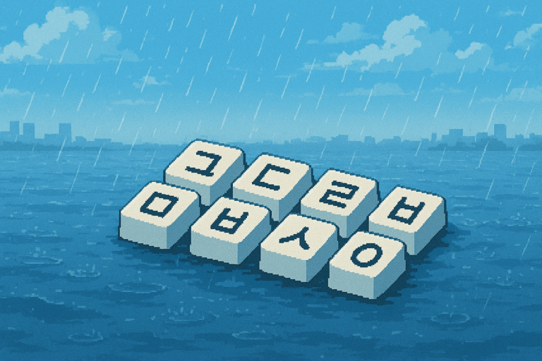 산성비 타자연습게임